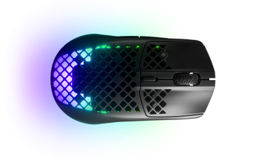 Steelseries Aerox 3 Wireless ratón mano derecha RF Wireless + Bluetooth Óptico 18000 DPI