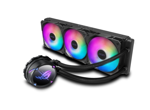 ASUS ROG STRIX LC II 360 ARGB sistema de refrigeración para ordenador Procesador Sistema de refrigeración líquida todo en uno 12 cm Negro