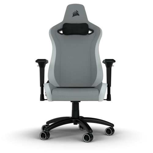 SILLA CORSAIR GAMING TC200 FABRIC GRIS/BLANCA CF-9010048-WW