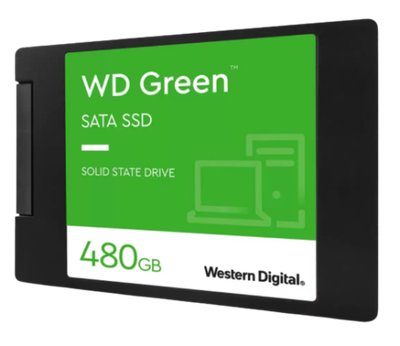 Western Digital Green WDS480G3G0A unidad de estado sólido 2.5" 480 GB Serial ATA III