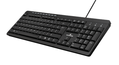 BLUESTORK SLIM MULTIMEDIA USB KEYBOARD - BLACK - SPANISH LAYOUT (BS-KB-MFIRST2/SP)