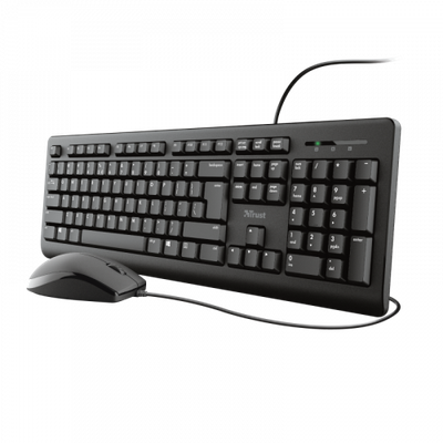 Trust TKM-250 teclado USB Español Negro