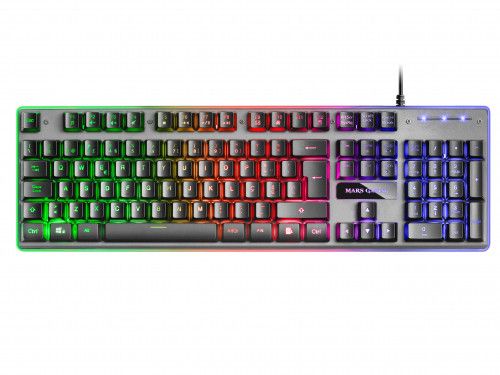Mars Gaming MK220 Teclado Gaming H-Mech FRGB Antighosting Portugués