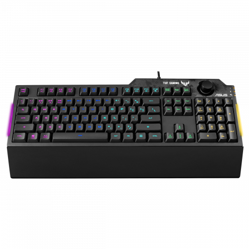 ASUS TUF Gaming K1 teclado USB Inglés, Español Negro