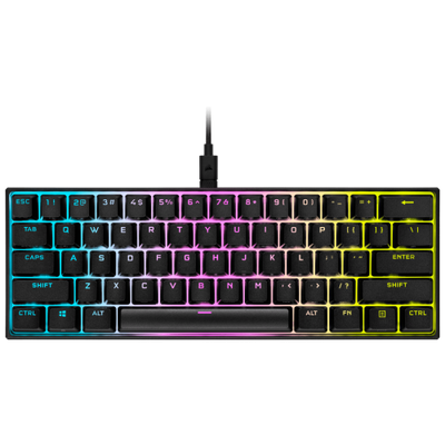 Corsair K65 RGB MINI teclado USB QWERTY Inglés, Español Negro