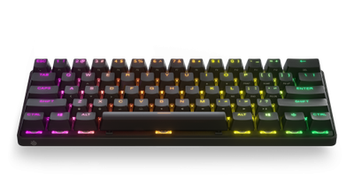 Steelseries Apex Pro Mini Wireless teclado USB + RF Wireless + Bluetooth QWERTY Inglés de EE. UU. Negro