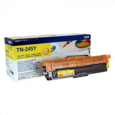 BROTHER TONER TN245Y  HL3140CW/HL3150CDW, 2.200 PÁG. AMARILL