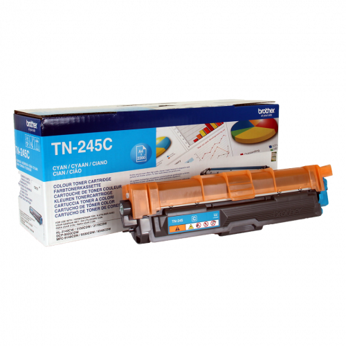 BROTHER TONER TN245C  HL3140CW/HL3150CDW ,2.200 PÁG. CIAN