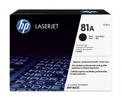 HP 81A TONER HP81A NEGRO (CF281A)