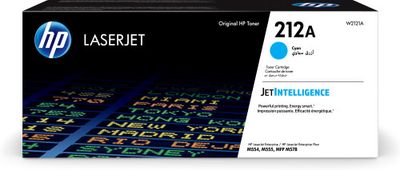 HP Cartucho de tóner Original LaserJet 212A cian