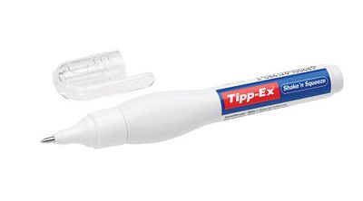 LAPIZ CORRECTOR SHAKE'N SQUEEZE PUNTA FINA 8 ML. TIPPEX 8024