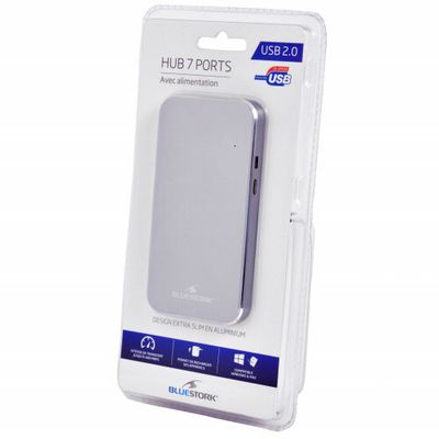 BLUESTORK HUB 3 PUERTOS USB 2.0 + HDMI