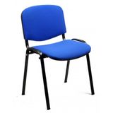 SILLA CONFIDENTE RODANO TAPIZADA AZUL UNISIT D5S/EB