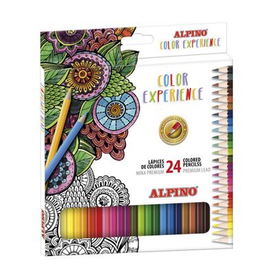Alpino AL000247 lápiz de color Negro, Azul, Bronce, Marrón, Verde, Gris, Azul claro, Verde claro, Rosa claro, Naranja, Melocotón, Rosa, Púrpura, Rojo, Violeta, Blanco, Amarillo 24 pieza(s) Alpino AL000247 lápiz de color Negro, Azul, Bronce, Marrón, Verde, Gris, Azul claro, Verde claro, Rosa claro, Naranja, Melocotón, Rosa, Púrpura, Rojo, Violeta, Blanco, Amarillo 24 pieza(s)