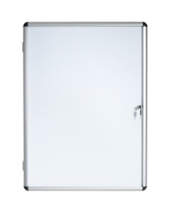 Bi-Office Earth tablón para notas Interior Blanco Aluminio