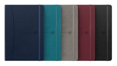 CUADERNO SIGNATURE A5 TAPA EXTRADURA 80H LISO COLORES SURTIDOS CLASICOS OXFORD 400163614