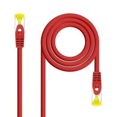 CABLE DE RED CAT.6 UTP 0.25M NANOCABLE RED CABLE DE RED CAT.6 UTP 0.25M NANOCABLE RED