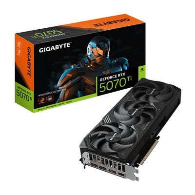 TARJETA DE VIDEO NVIDIA GIGABYTE WINDFORCE OC SFF RTX5070TI 16GB GDDR7 TARJETA DE VIDEO NVIDIA GIGABYTE WINDFORCE OC SFF RTX5070TI 16GB GDDR7