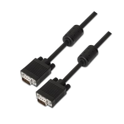 CABLE SVGA AISENG VGA/M-VGA/M 15M BLACK CABLE SVGA AISENG VGA/M-VGA/M 15M BLACK