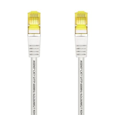 CABLE DE RED CAT.7 S/FTP 1M AISENS WHITE