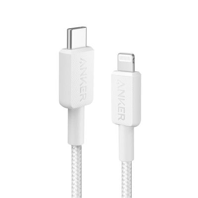 CABLE ANKER 322 USB-C TO LIGHTNING 1.8M WHITE