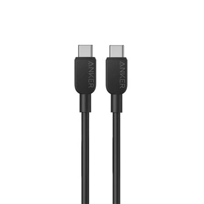 CABLE ANKER 310 USB-C TRENZADO 1.8M 240W BLACK CABLE ANKER 310 USB-C TRENZADO 1.8M 240W BLACK