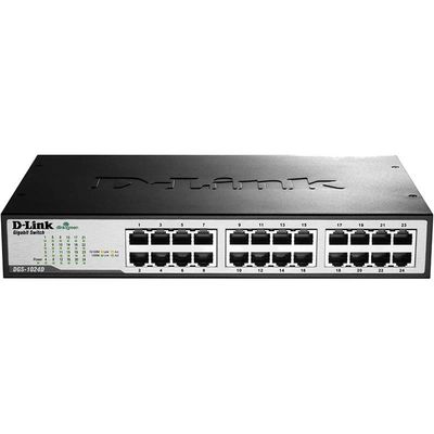 SWITCH D-LINK GIGABIT 24 PUERTOS DGS-1024D/E RACK SWITCH D-LINK GIGABIT 24 PUERTOS DGS-1024D/E RACK