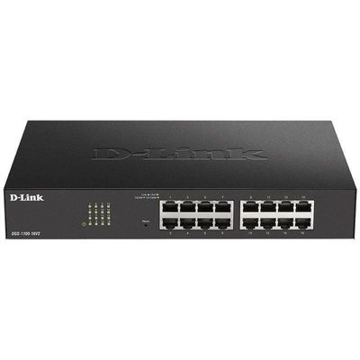 SWITCH D-LINK GIGABIT 16 PUERTOS EASYSMART GESTIONABLE