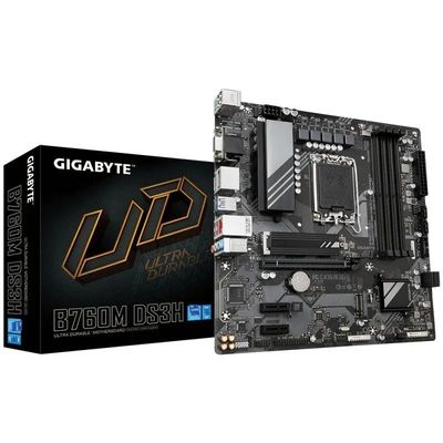PLACA BASE GIGABYTE GA-B760-DS3H HDMI + DP 4XDDR5 ATX