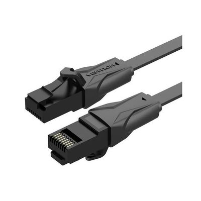 CABLE DE RED CAT6 UTP 2M VENTION PLANO BLACK CABLE DE RED CAT6 UTP 2M VENTION PLANO BLACK