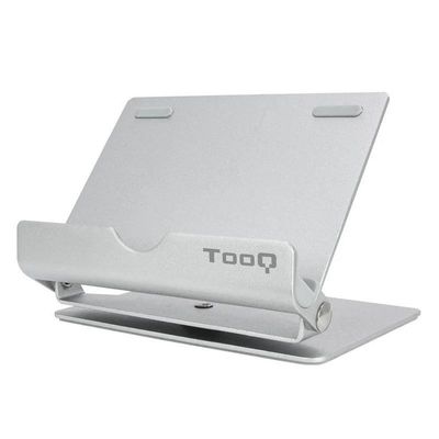 SOPORTE TOOQ SOBREMESA PARA SMARTPHONE/TABLET 10 INCLINABLE/360º SILVER