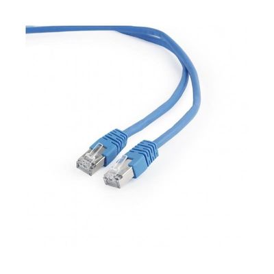CABLE DE RED CAT.6 FTP 0.5M GEMBIRD BLUE CABLE DE RED CAT.6 FTP 0.5M GEMBIRD BLUE