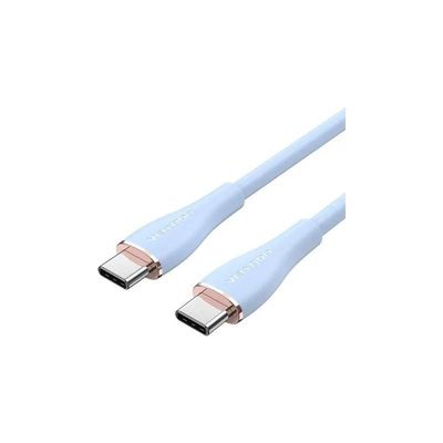 CABLE USB-C VENTION TIPO USB-C/M - USB-C/M 480MBPS 5A 100W 1.5M BLUE CABLE USB-C VENTION TIPO USB-C/M - USB-C/M 480MBPS 5A 100W 1.5M BLUE