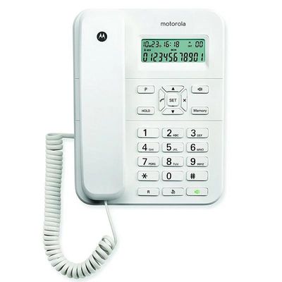 TELEFONO MOTOROLA CT202 DECT WHITE TELEFONO MOTOROLA CT202 DECT WHITE