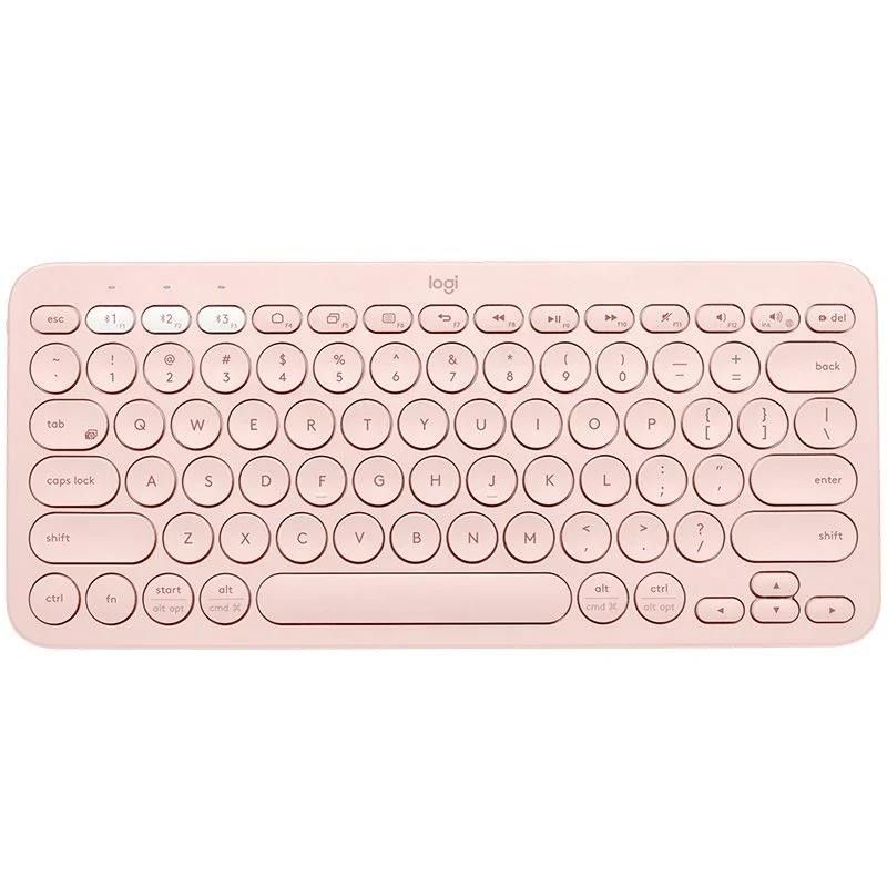 TECLADO LOGITECH K380 TKL BLUETOOTH MULTI-DEVICE ROSE