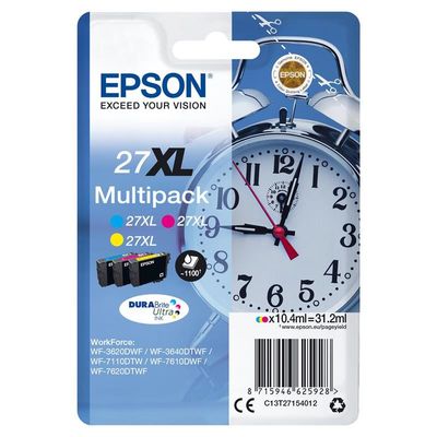 TINTA EPSON C13T27154012 MULTIPACK 3 COLORES 27XL TINTA EPSON C13T27154012 MULTIPACK 3 COLORES 27XL