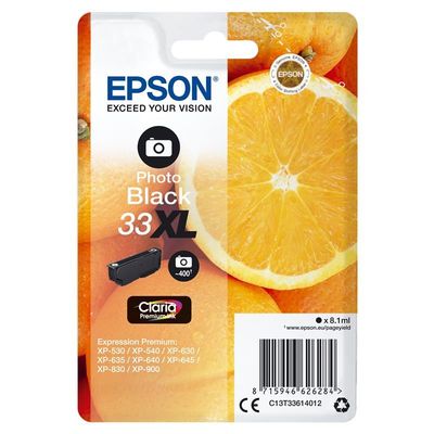 TINTA EPSON C13T33614012 PHOTO BLACK XL 33XL TINTA EPSON C13T33614012 PHOTO BLACK XL 33XL