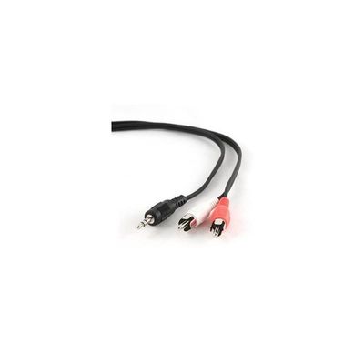 CABLE AUDIO GEMBIRD JACK 3.5 M/2 RCA M 1.5M CABLE AUDIO GEMBIRD JACK 3.5 M/2 RCA M 1.5M
