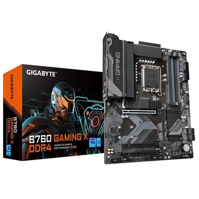 PLACA BASE GIGABYTE GA-B760 GAMING X DDR4 HDMI + DP PLACA BASE GIGABYTE GA-B760 GAMING X DDR4 HDMI + DP