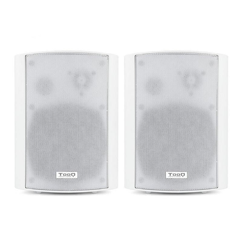 ALTAVOCES DE PARED TOOQ 60W AMPLIFICADOS 180� CONTROL VOLUMEN