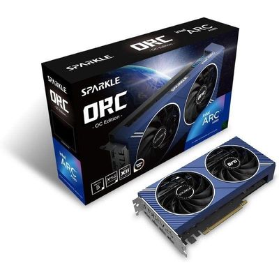 TARJETA DE VIDEO SPARKLE INTEL ARC A580 ORC OC EDITION 8GB GDRR6 PCIE 4.0 TARJETA DE VIDEO SPARKLE INTEL ARC A580 ORC OC EDITION 8GB GDRR6 PCIE 4.0