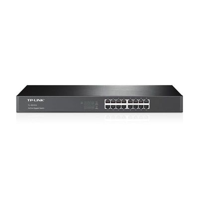 SWITCH TP-LINK 16 PUERTOS GIGABIT TL-SG1016 RACK SWITCH TP-LINK 16 PUERTOS GIGABIT TL-SG1016 RACK
