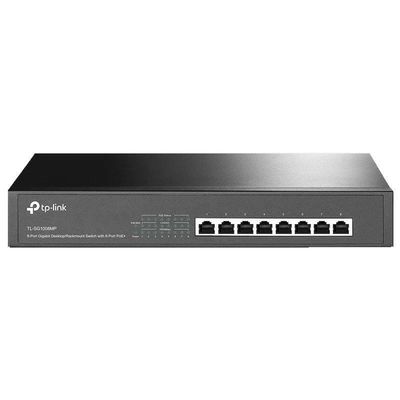 SWITCH TP-LINK GIGABIT 8 PUERTOS TL-SG1008P POE RACK SWITCH TP-LINK GIGABIT 8 PUERTOS TL-SG1008P POE RACK
