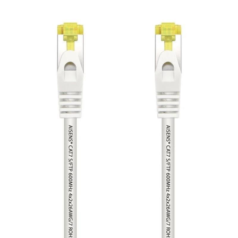 CABLE DE RED CAT.7 S/FTP 0.25M AISENS WHITE