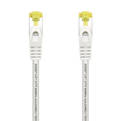 CABLE DE RED CAT.7 S/FTP 0.25M AISENS WHITE