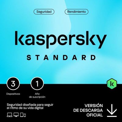 ANTIVIRUS KASPERSKY STANDARD 1YEAR 3L PC/MAC/ANDROID/IOS ANTIVIRUS KASPERSKY STANDARD 1YEAR 3L PC/MAC/ANDROID/IOS