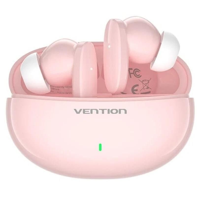 AURICULARES VENTION BLUETOOTH 5.3 TRUE WIRELESS 7 HORAS ROSE