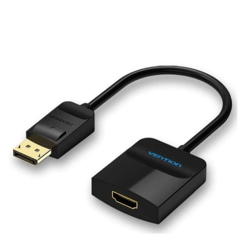 CABLE CONVERSOR VENTION DISPLAYPORT/M - HDMI/H 15CM BLACK