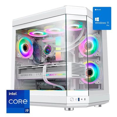 ORDENADOR GAMING HYPE RGB I9 14900K/32 DDR5/2TB NVME/REF.LI/850W/W11P WHITE ORDENADOR GAMING HYPE RGB I9 14900K/32 DDR5/2TB NVME/REF.LI/850W/W11P WHITE