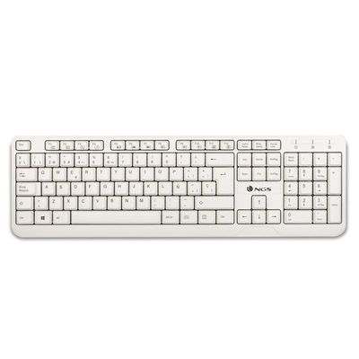 TECLADO NGS SPIKE USB WHITE